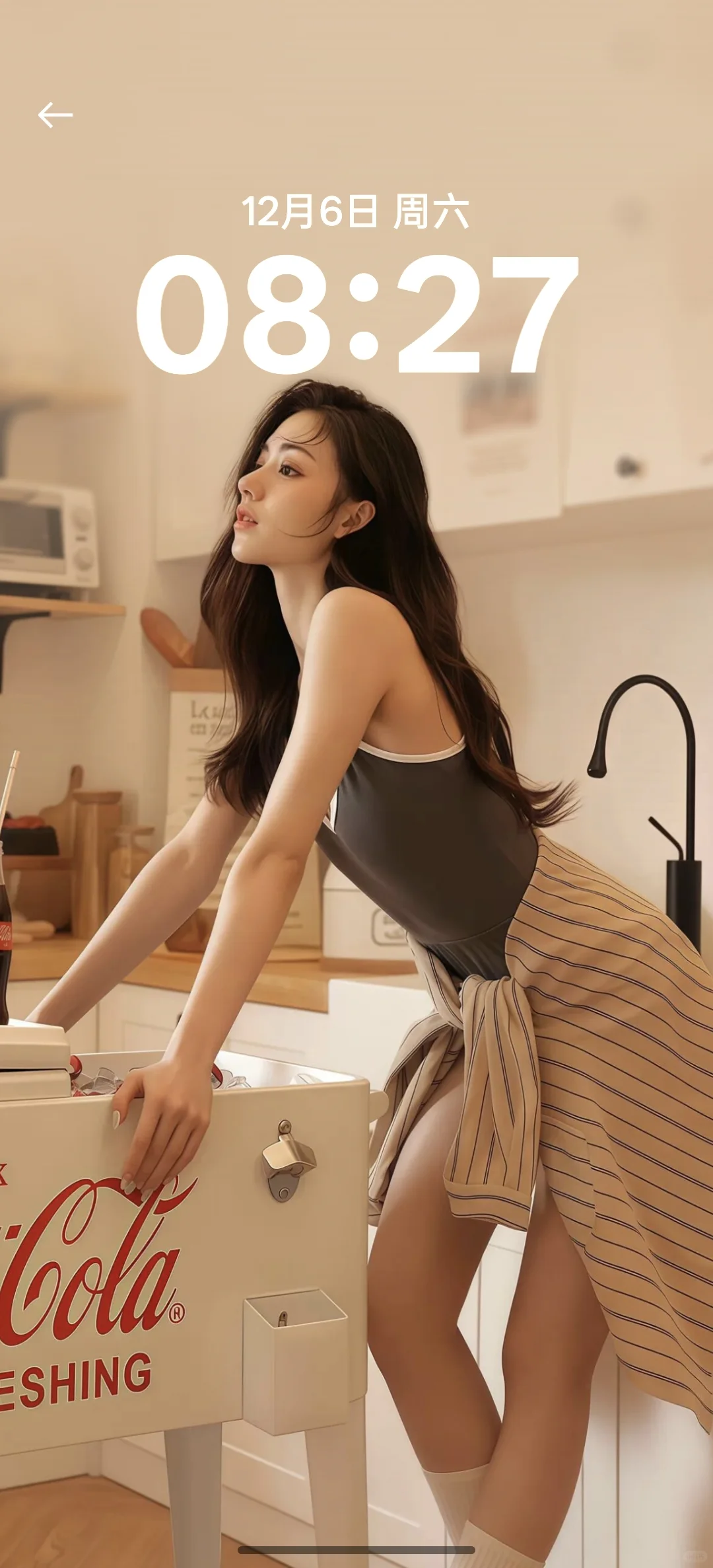 美女壁纸 | 这张壁纸也太好看了吧！