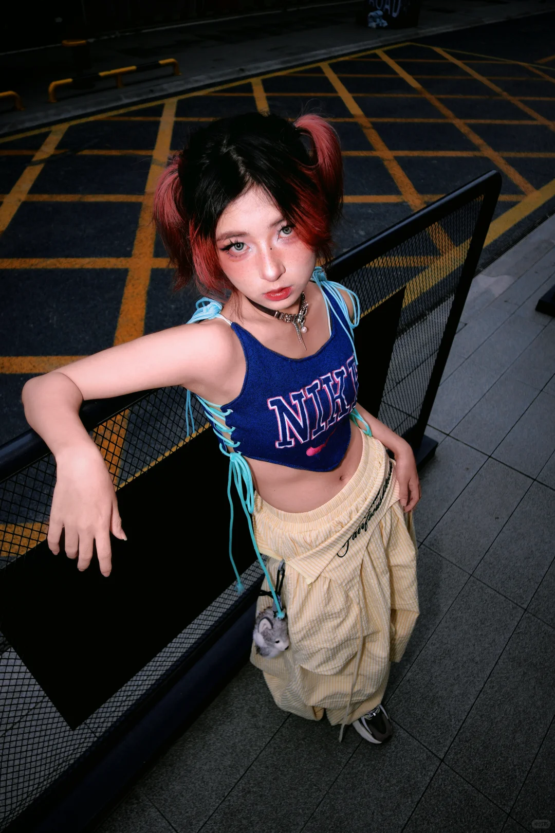 方圆脸也想当辣妹…