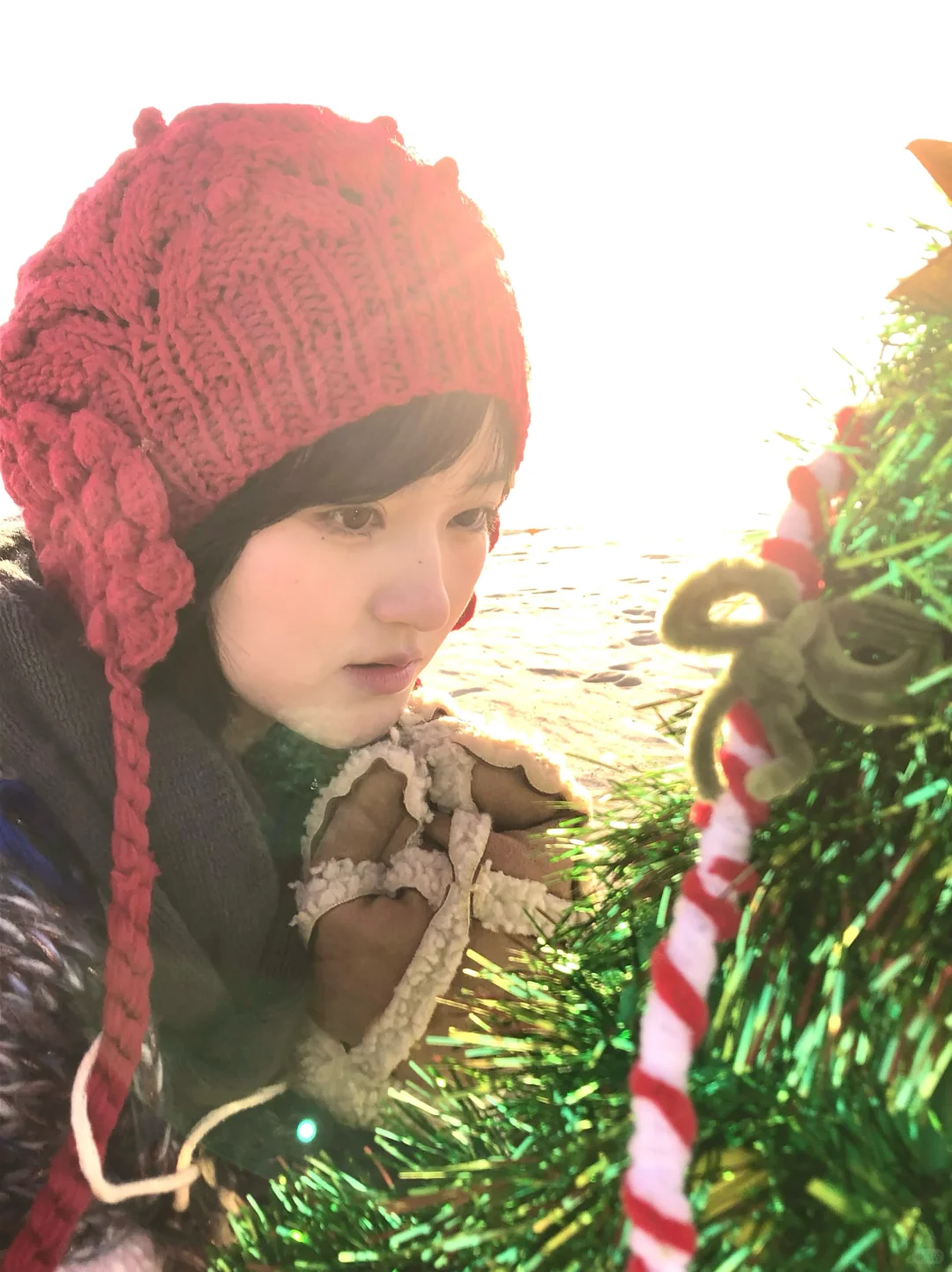 海边的圣诞氛围感🎄 | 青岛陪拍