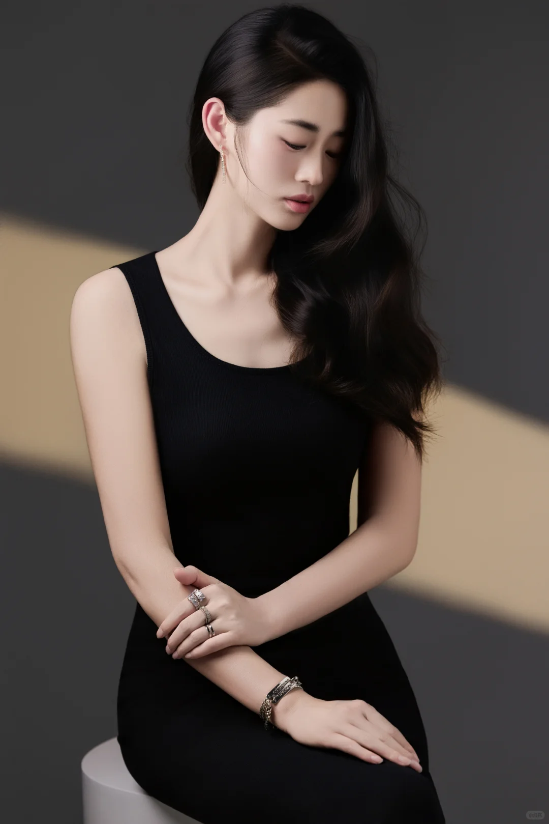 张莛姗，新丝路模特大赛十佳模特