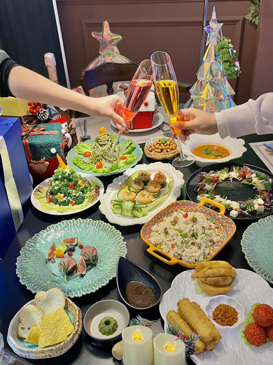 🎄成都圣诞法餐！钢琴浪漫微醺之夜🥂～