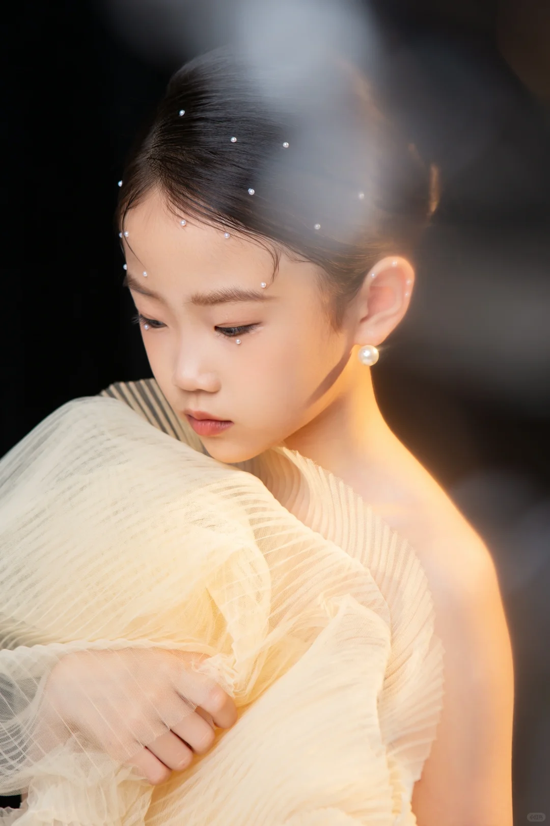 给影楼当模特拍的样片，反的底片也很好看呀。