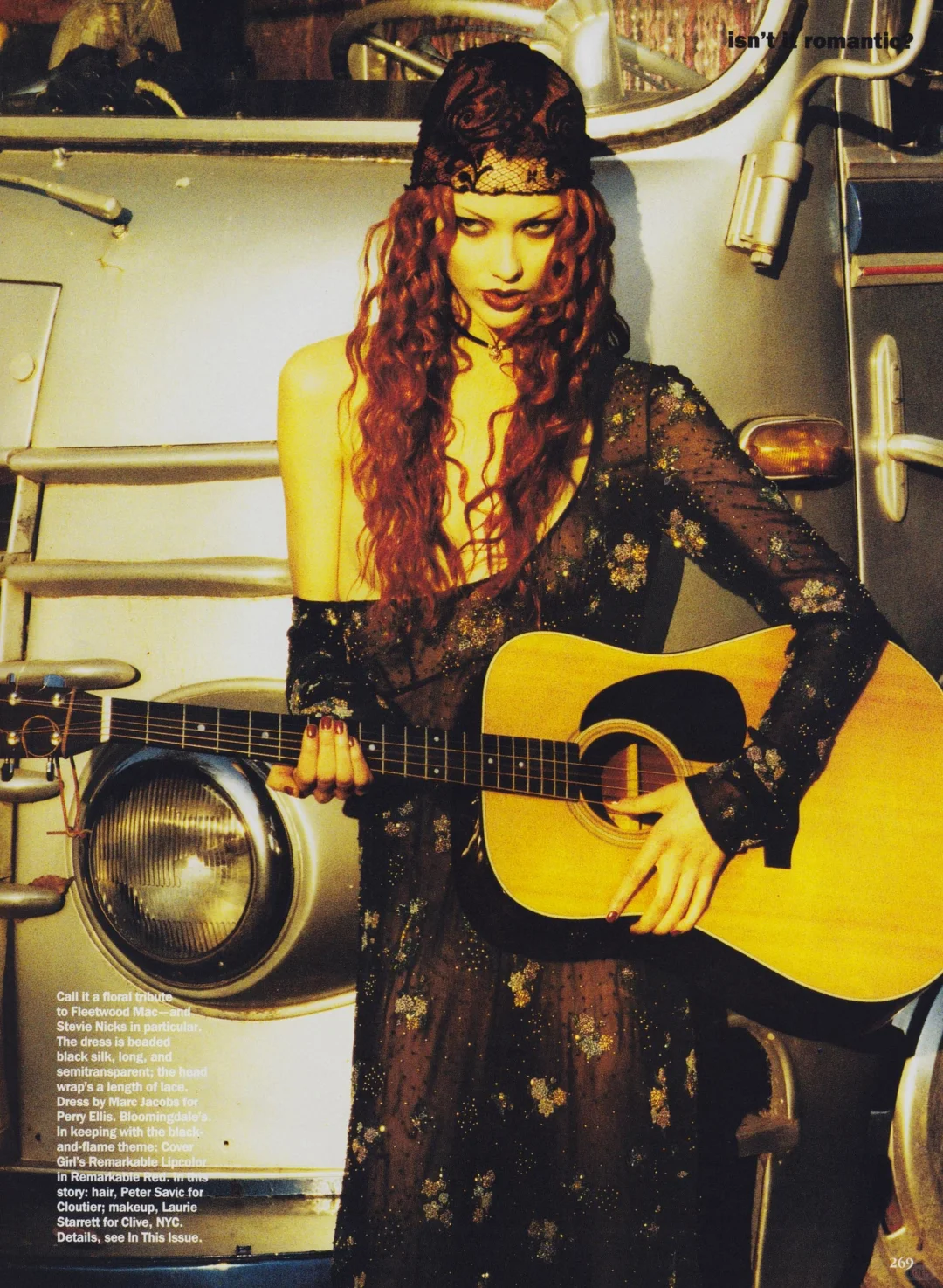 狂野不羁：Shalom Harlow90年代的浪漫反叛者