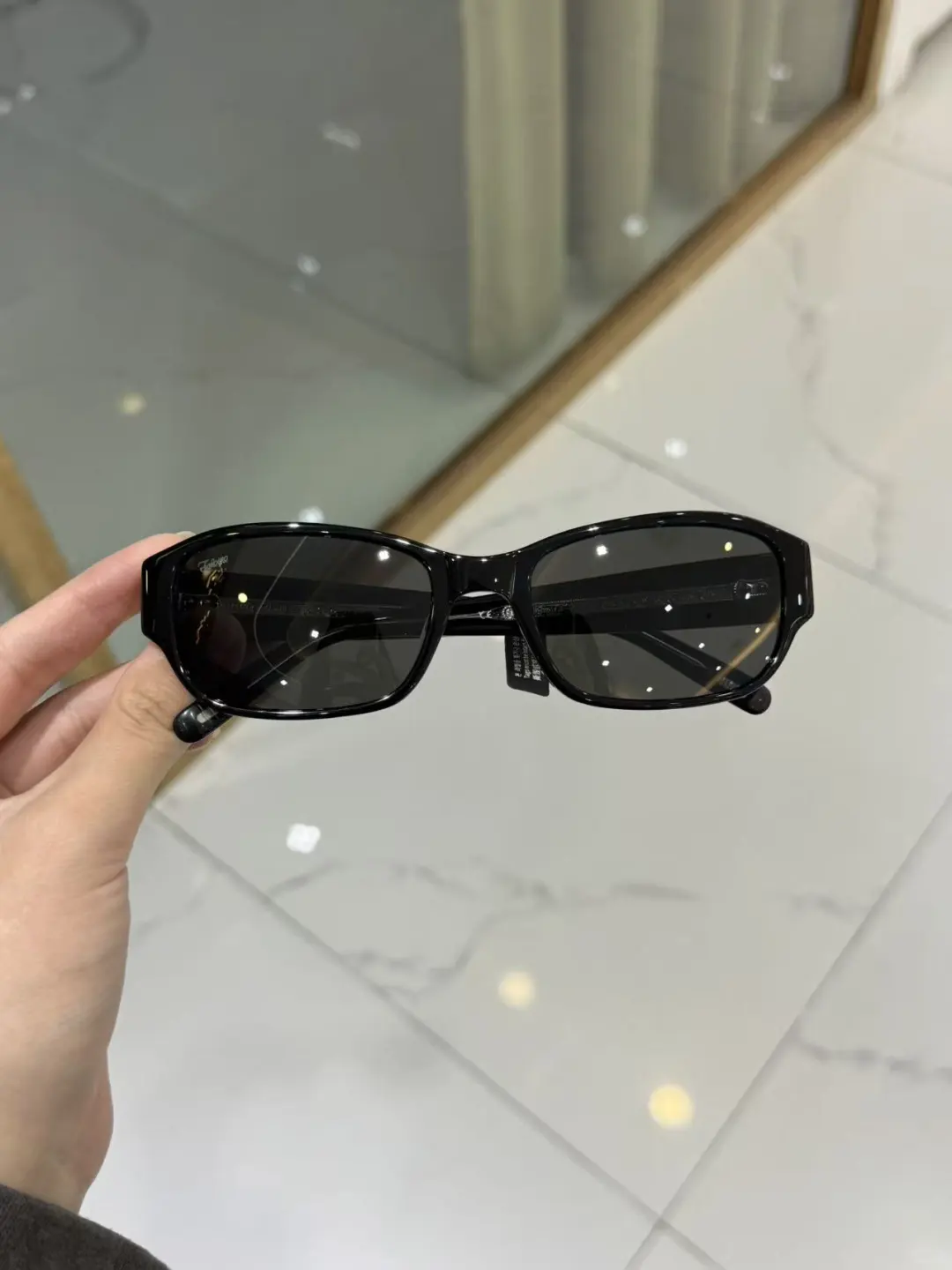 美式辣妹必备！Fakeme防晒窄框墨镜🕶️