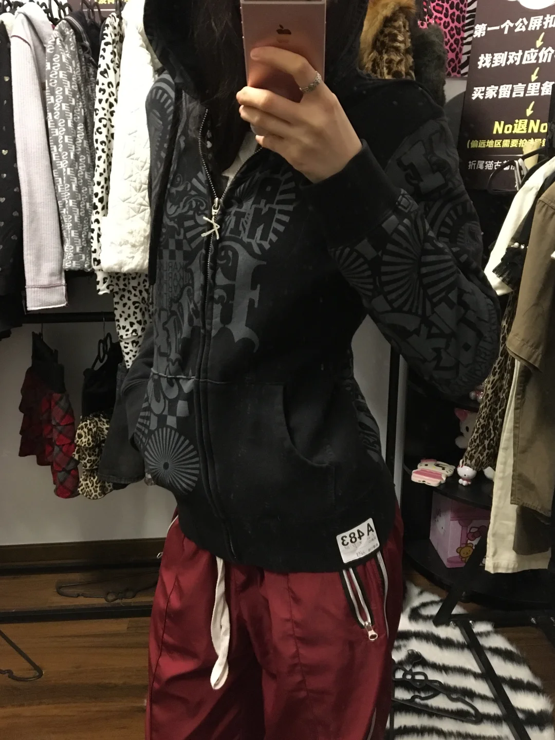 辣妹古着上身分享、太好看了！！！