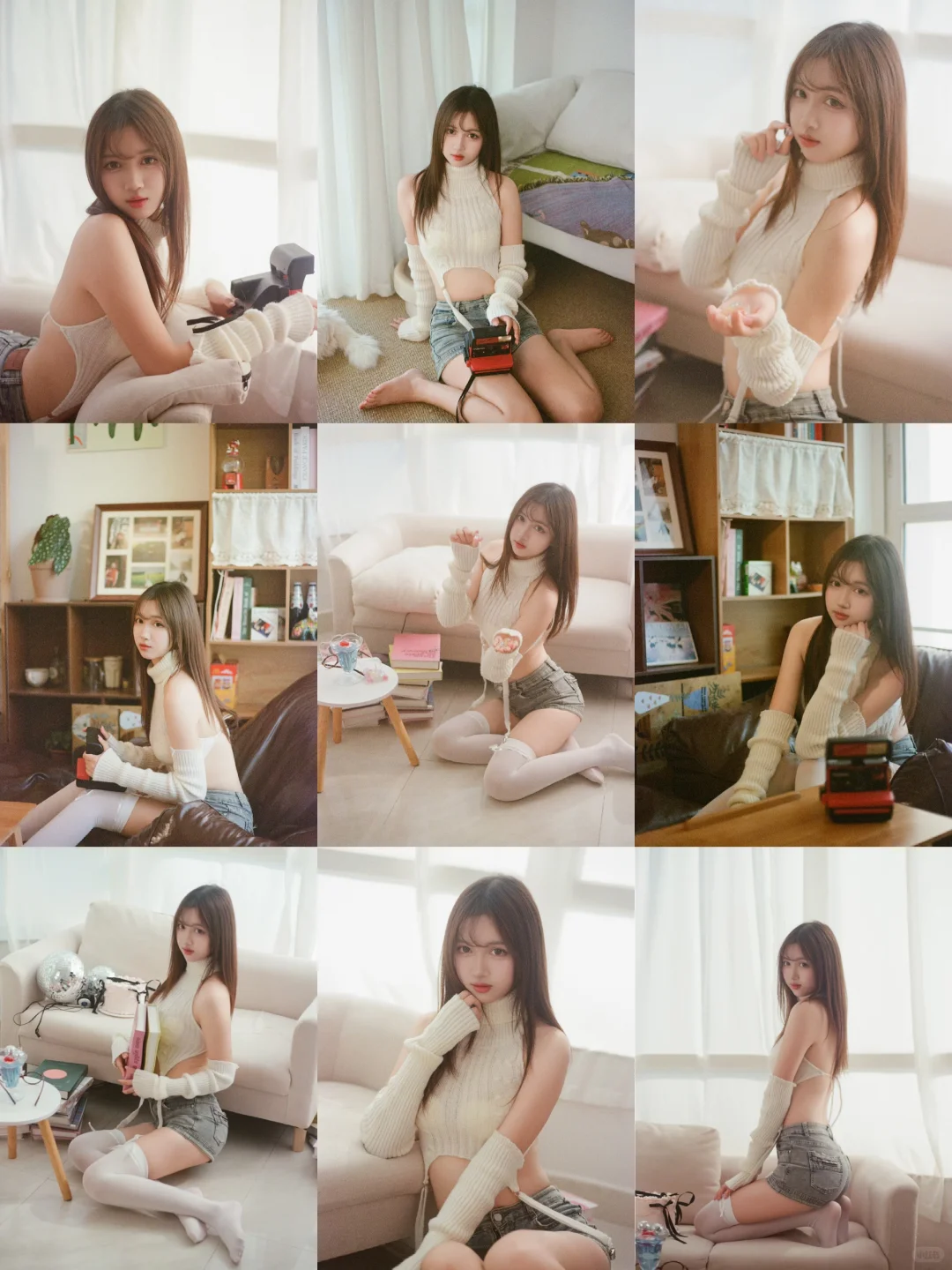 纯欲写真|蝴蝶扇动翅膀与自由共振。