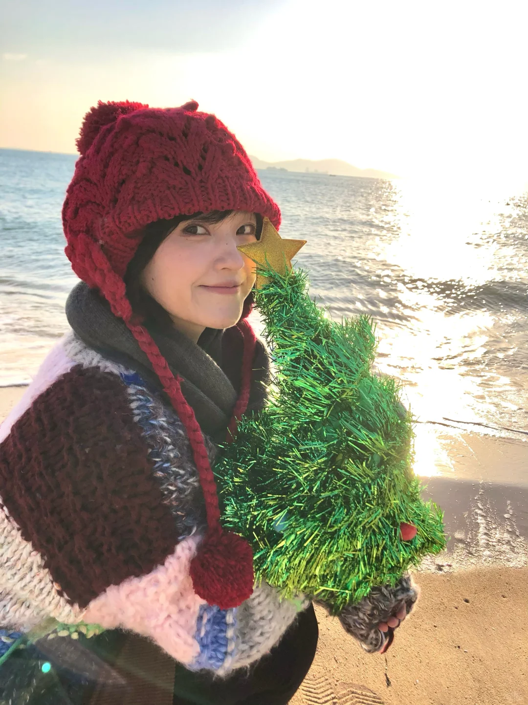 海边的圣诞氛围感🎄 | 青岛陪拍