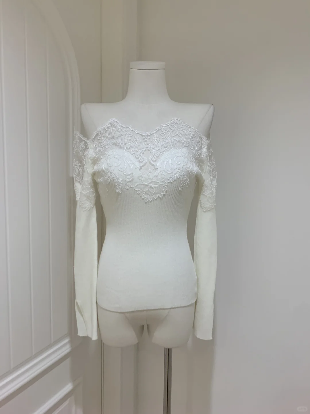 救命！这件蕾丝针织衫把我锁死在纯欲圈了🥂