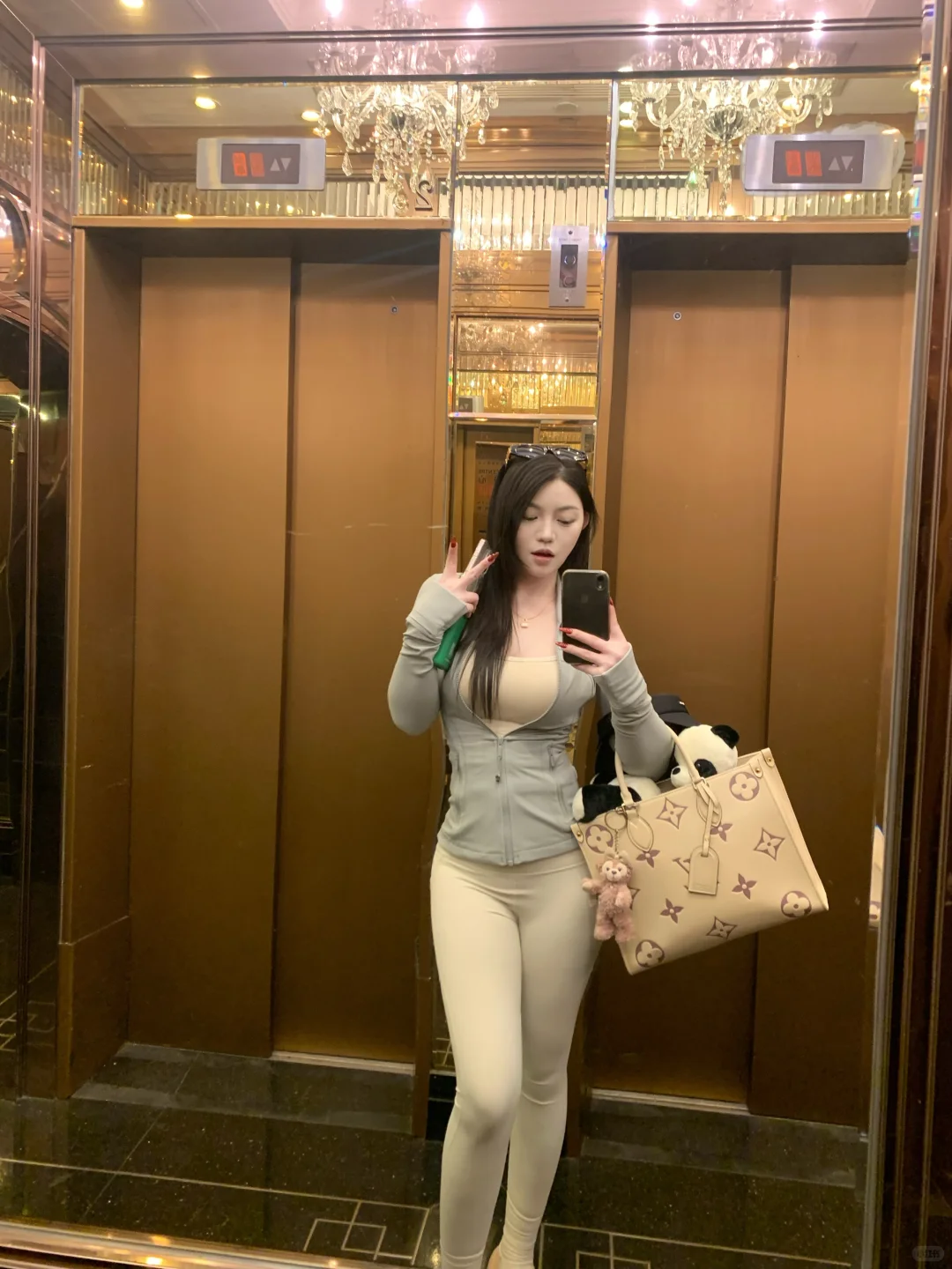 lululemon穿搭 又休闲还显身材