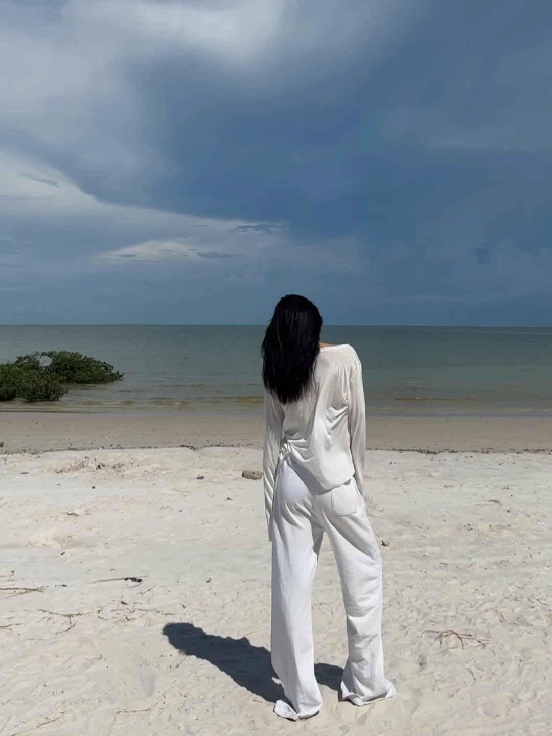 一身白就是出片