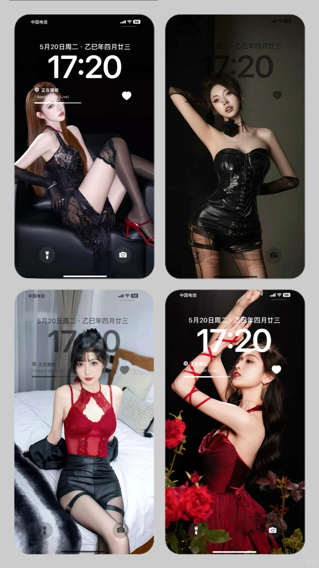 高级风美女壁纸｜谁用谁惊艳😵