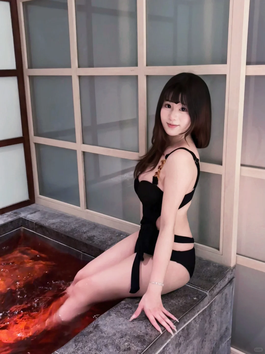 爱死温泉里的我🩱温泉泳衣