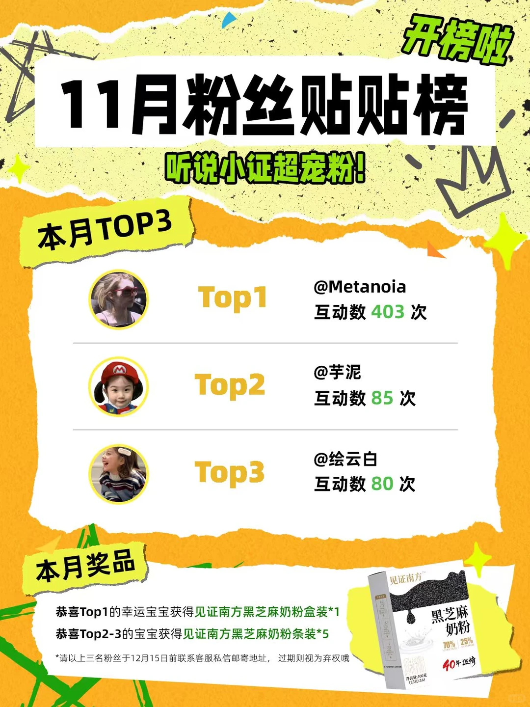 呼叫10月铁粉~您的小礼物请查收！