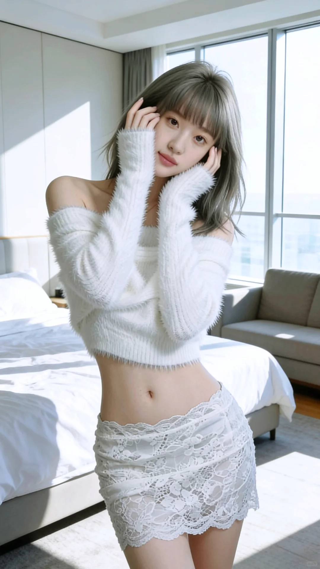 纯欲白月光调色｜一键调出清冷通透感