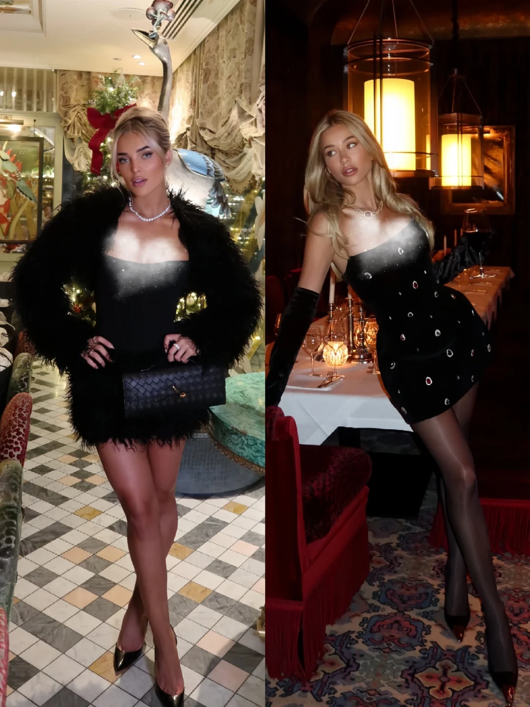 辣妹约会、派对节日微醺氛围感穿搭来啦！