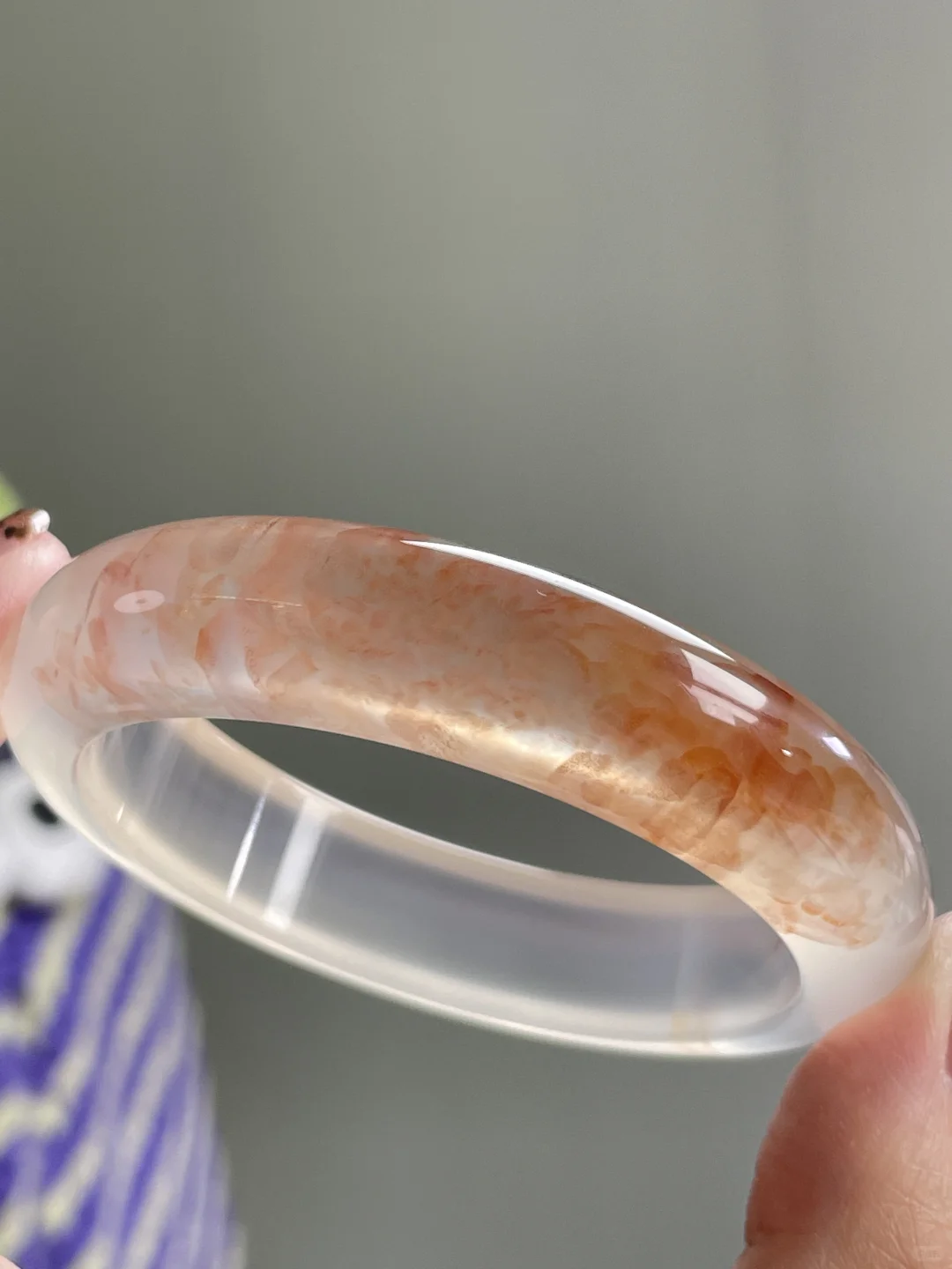 玻璃底半壁娇艳粉