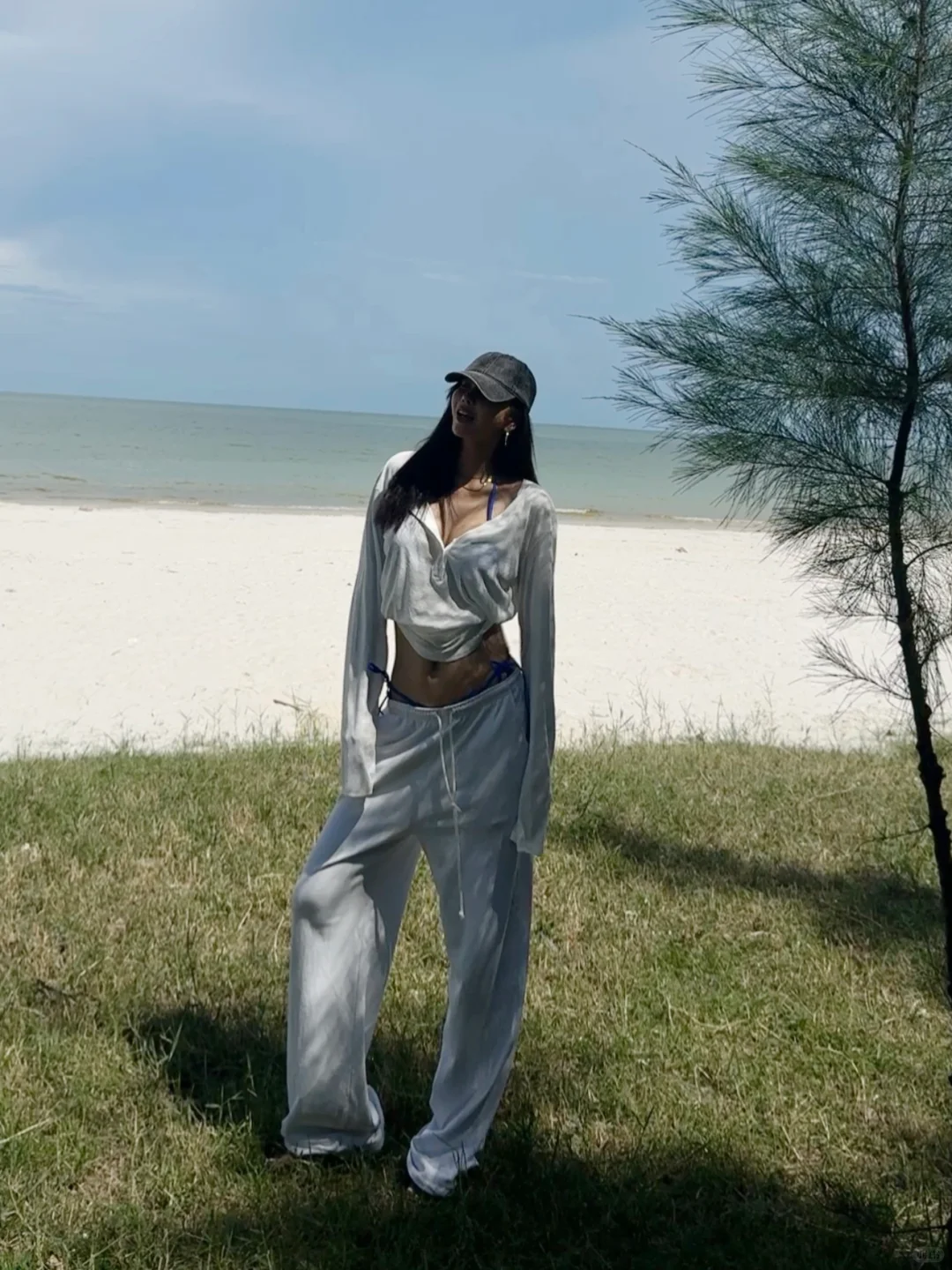 一身白就是出片