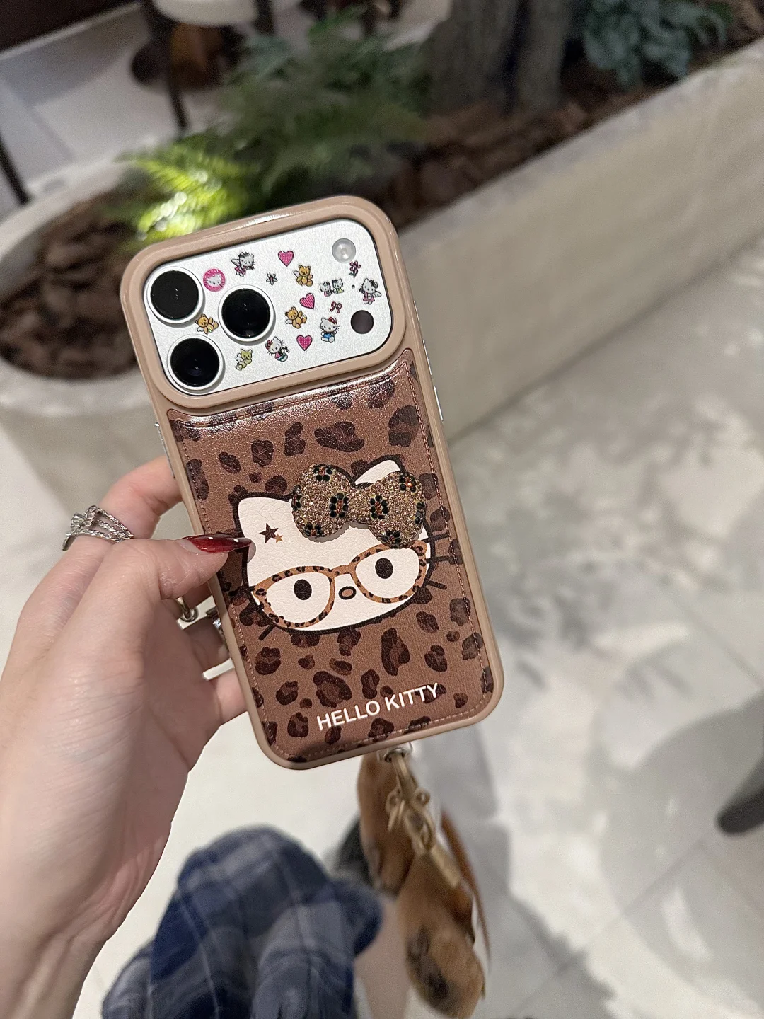 辣妹预警*♡+*.轻朋克亚亚感豹纹kitty好酷辣