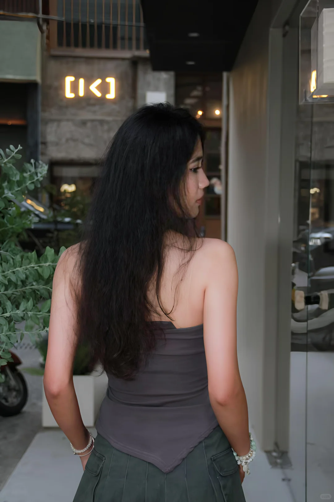 街拍偶遇“超模”小姐姐