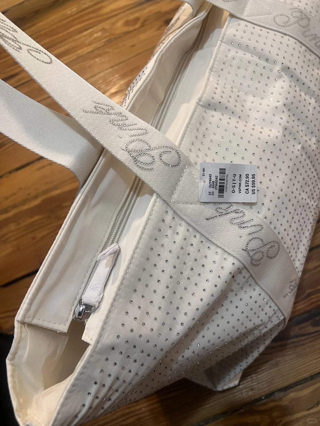 出维秘pink的托特包+毛毯