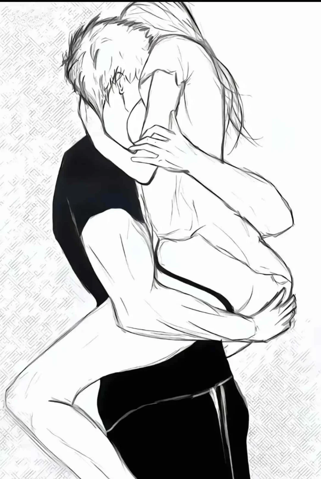 太喜欢体型差啦