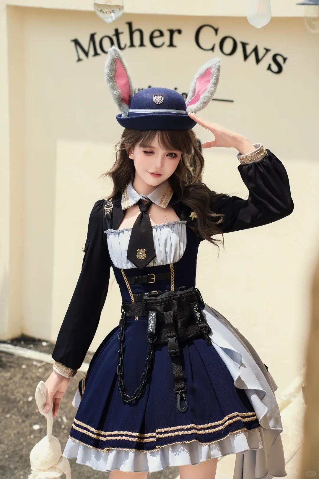 呜哇！甜酷小兔子警官上线啦🥕