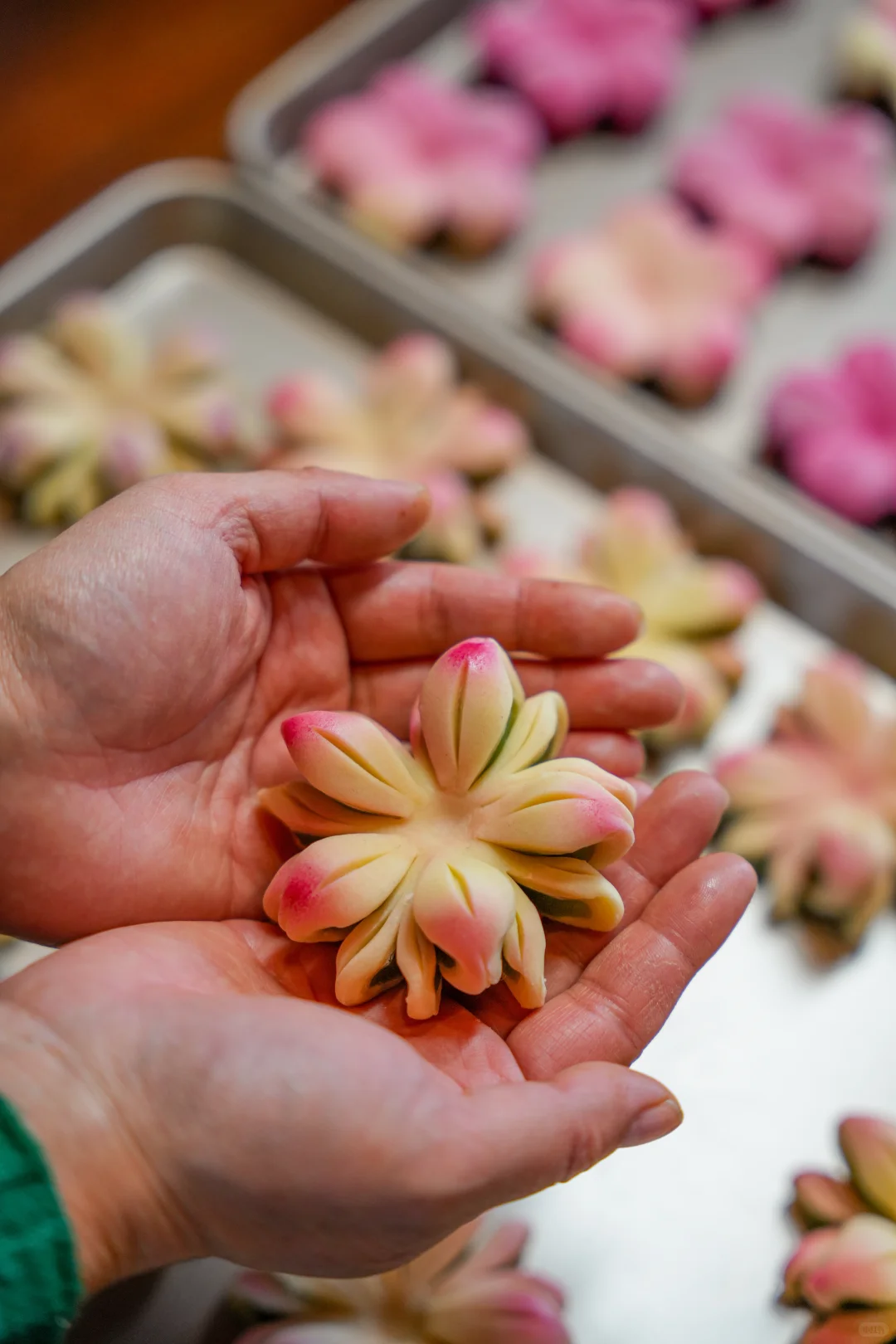 娇艳欲滴仙气飘飘的花酥