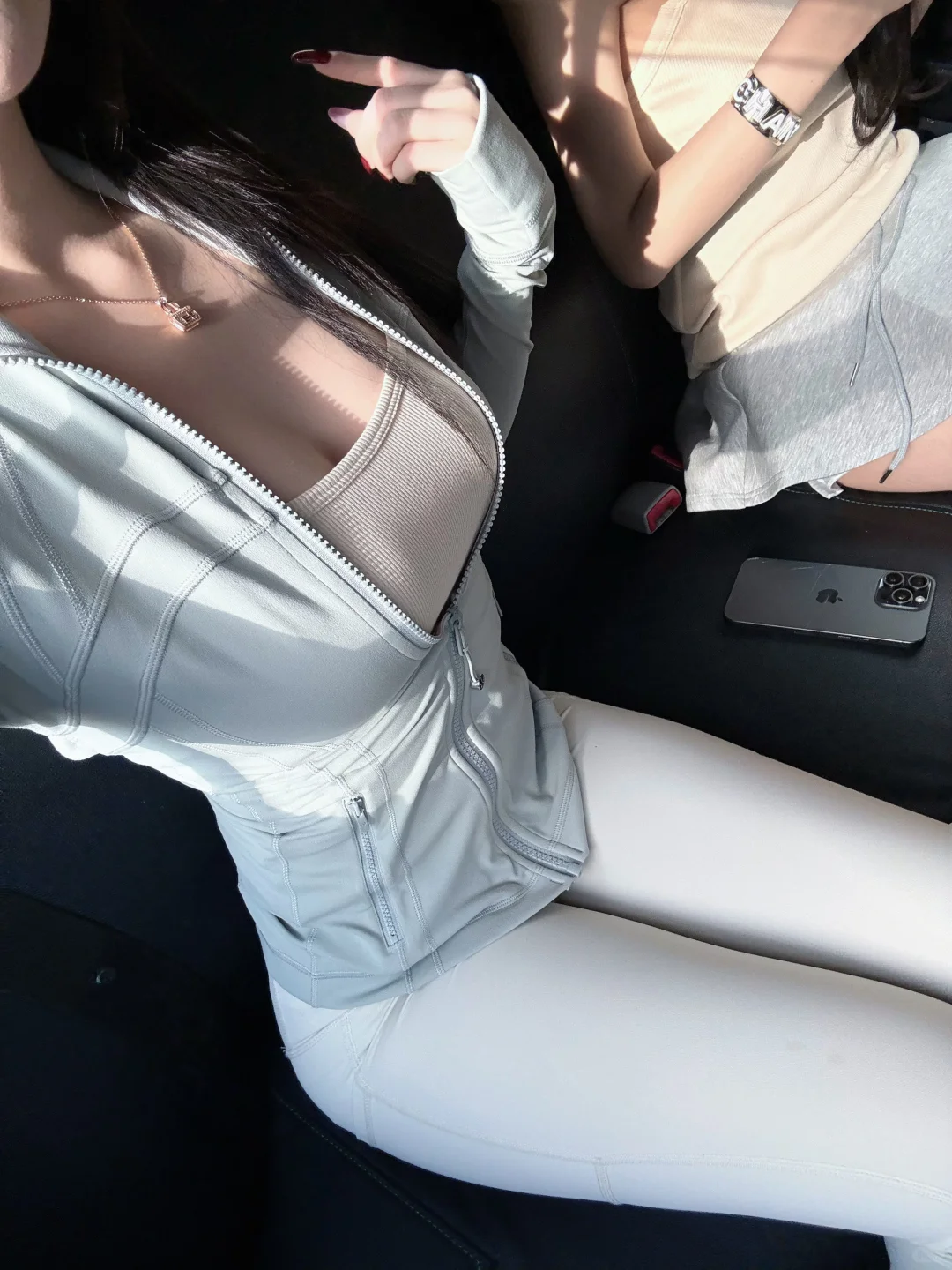 lululemon穿搭 又休闲还显身材