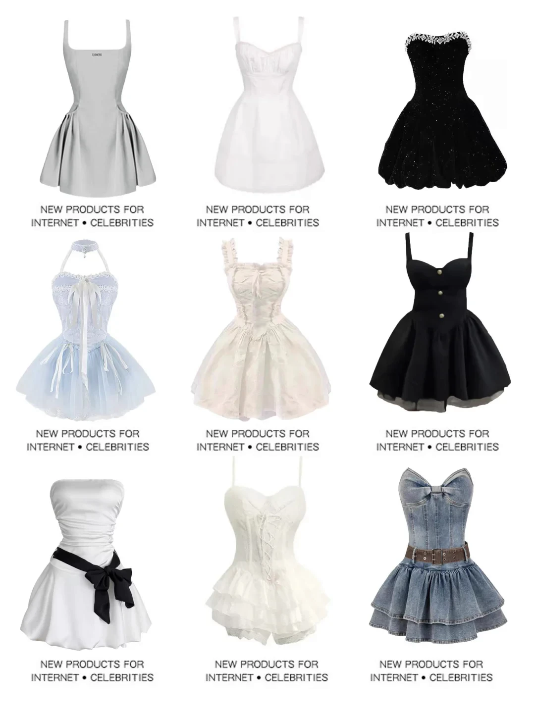 约会必入辣妹连衣裙小众不撞款