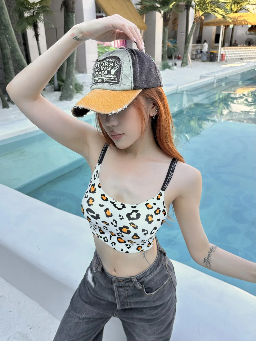 内衣外穿新思路，果冻条依旧稳定发挥👍