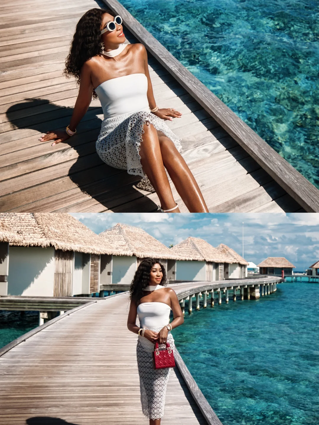 马尔代夫的阳光，拥抱来自伦敦的辣妹