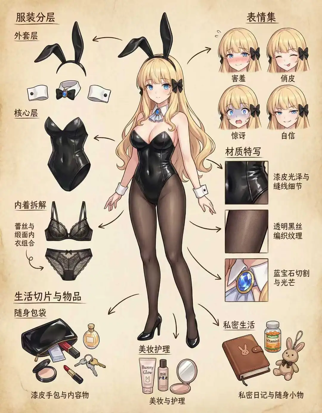 ootd穿搭拆解之兔女郎篇～