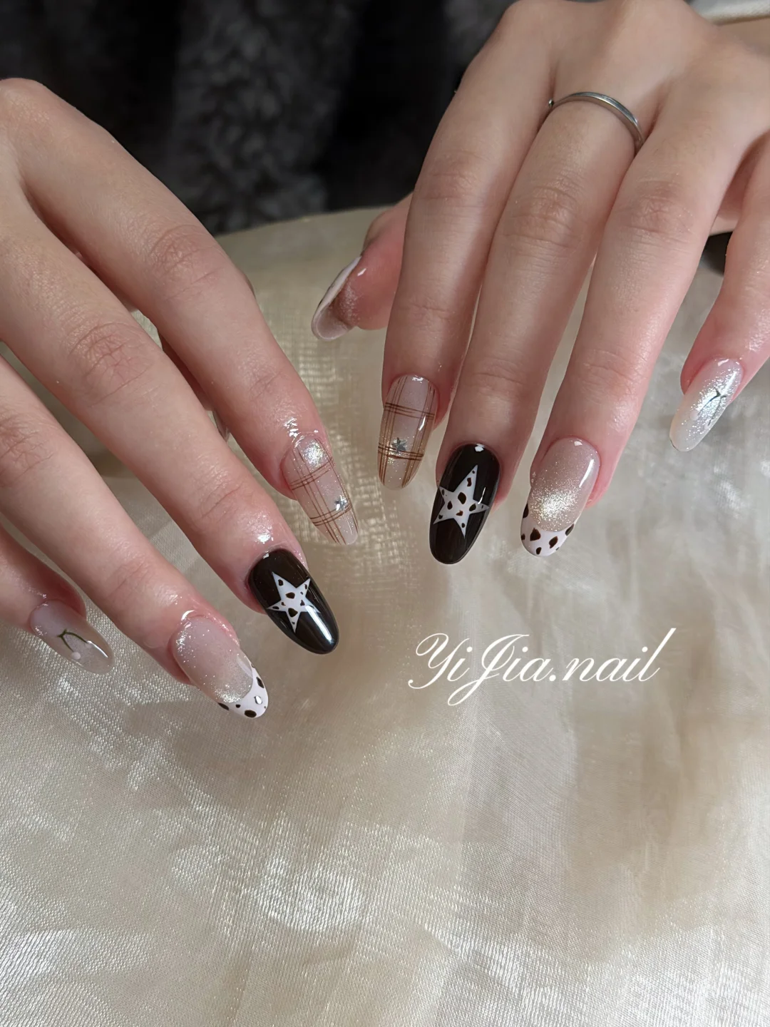 章丘美甲 | 甜酷辣妹风美甲