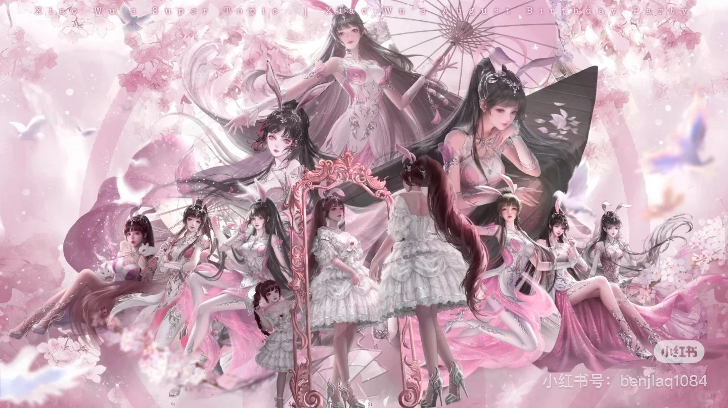 美女们的壁纸合集，拿图吱一声