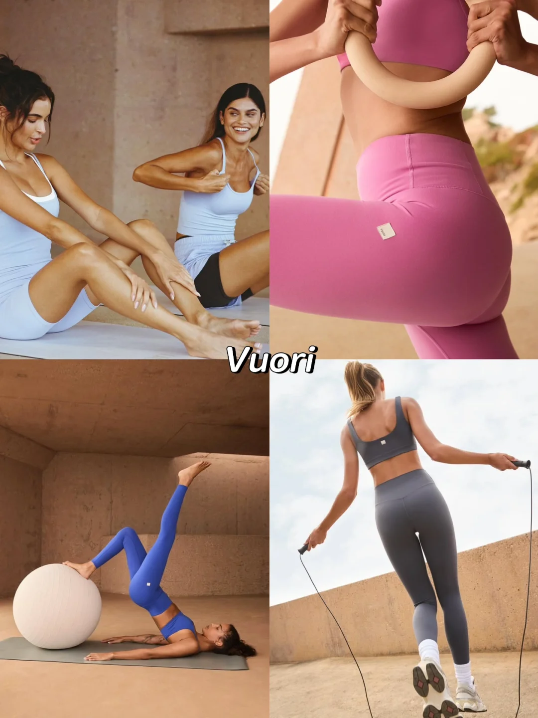 除了lulu和alo🧘‍♀️这些健身服品牌也超好穿