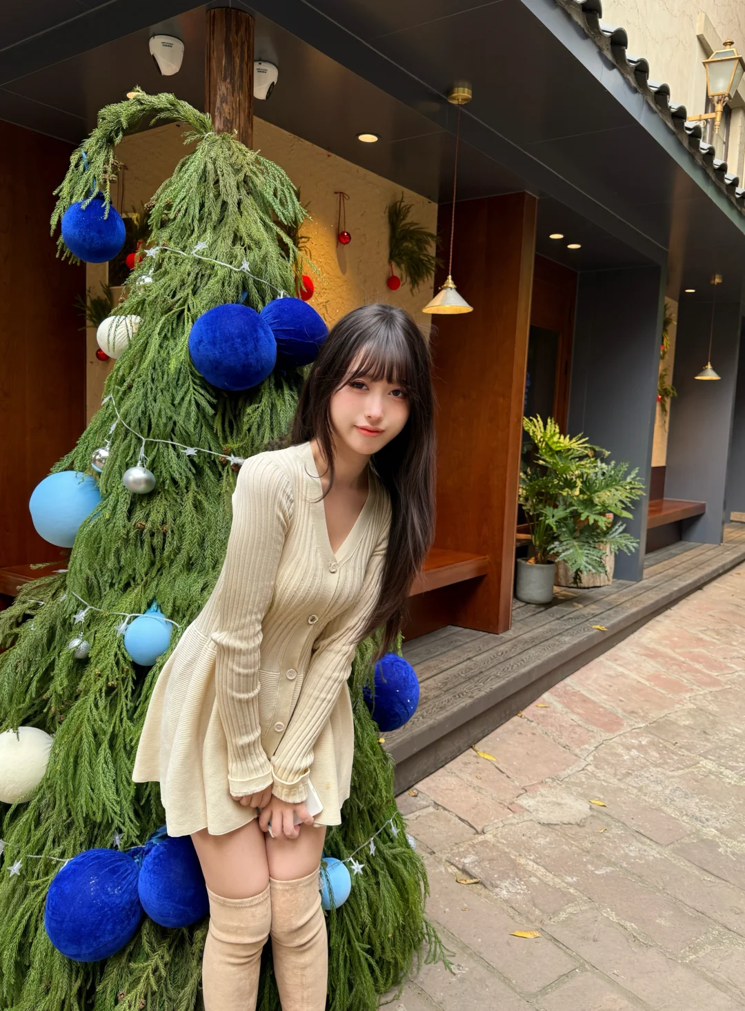 圣诞月纯欲穿搭～