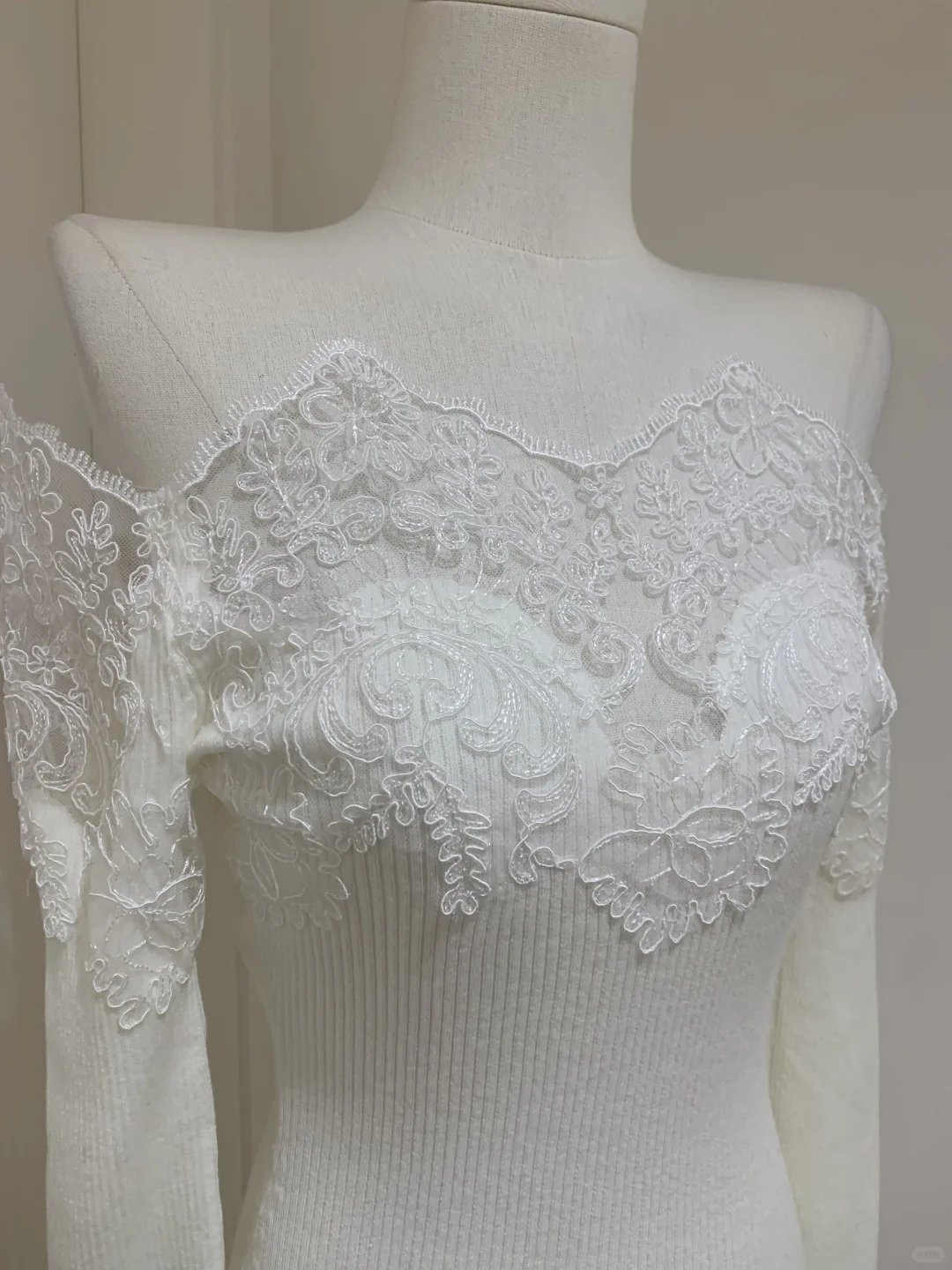 救命！这件蕾丝针织衫把我锁死在纯欲圈了🥂