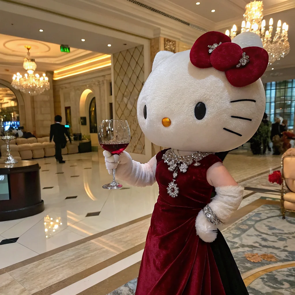 Recraft｜kitty 头像(财阀版)