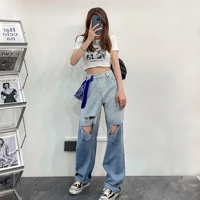 十元辣妹牛仔裤