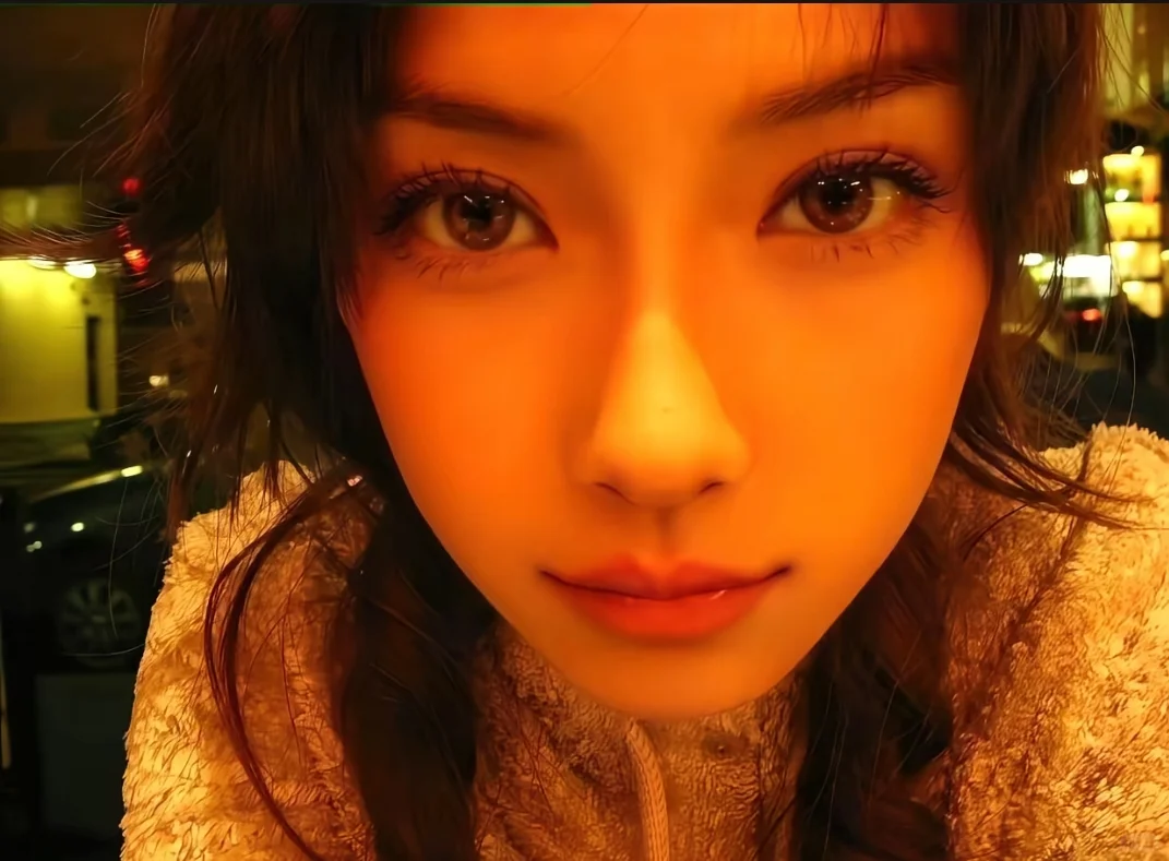 杨颖早期嫩模照封神！这才是天然混血神颜吧