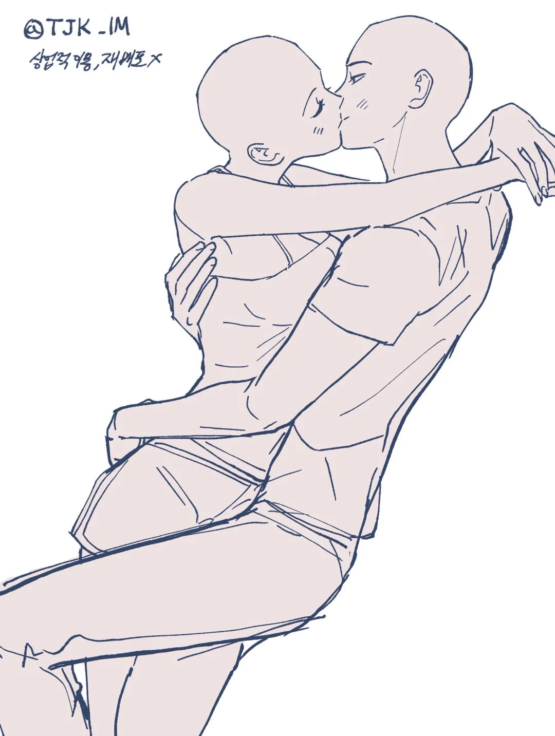 梦女动作参考模版之亲吻篇