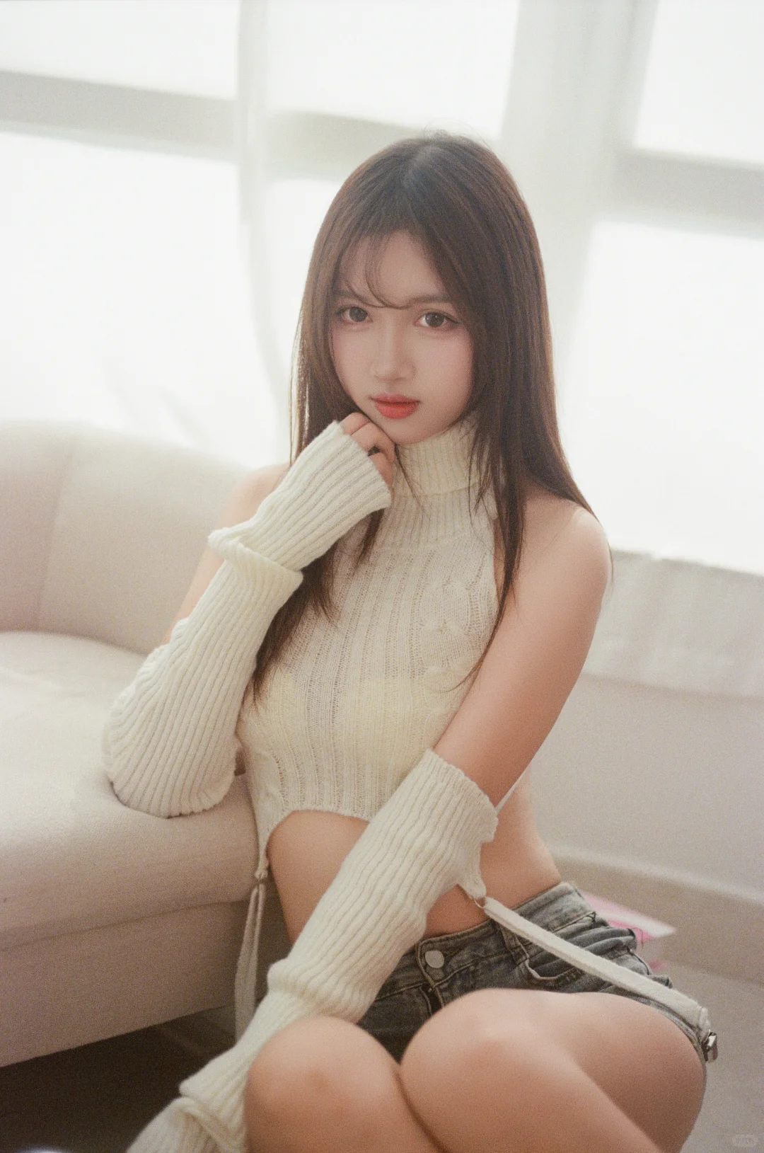 纯欲写真|蝴蝶扇动翅膀与自由共振。