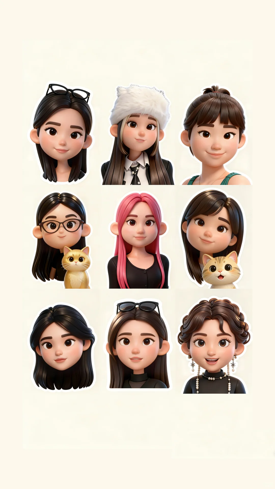 一个群聊壁纸认领姐妹