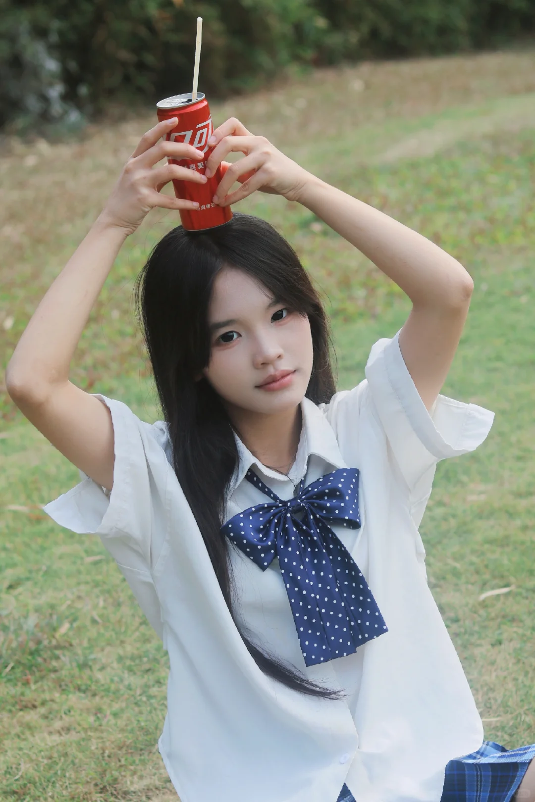 日系元气少女，每一张都想做头像的程度