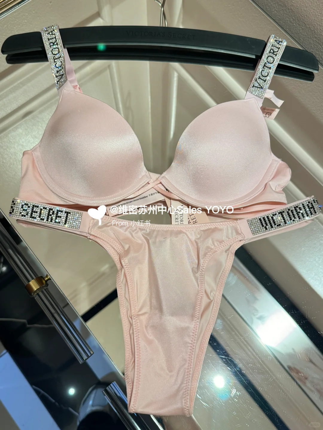 维秘新品OG2.0闪钻，粉嫩到发光的纯净粉！！！