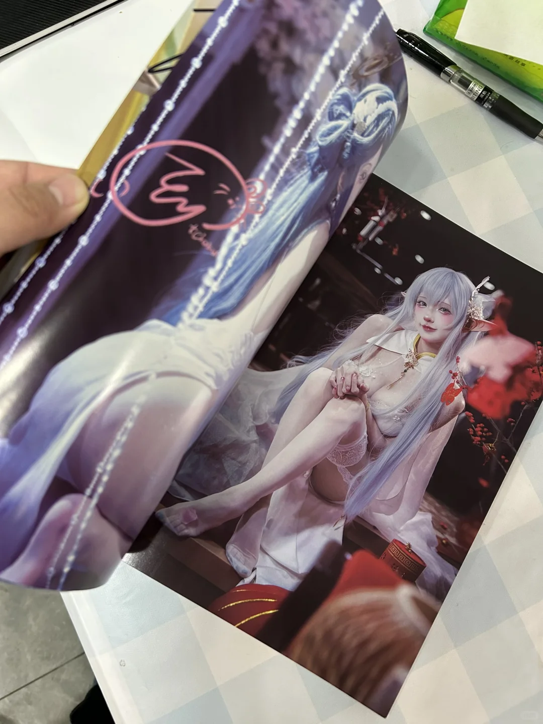 入手了！碧蓝航线cos写真集