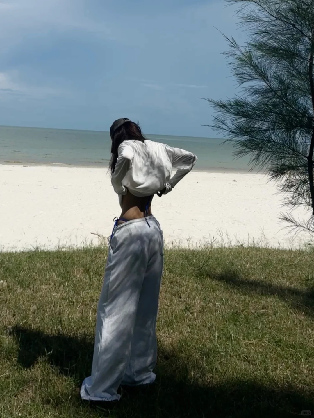 一身白就是出片