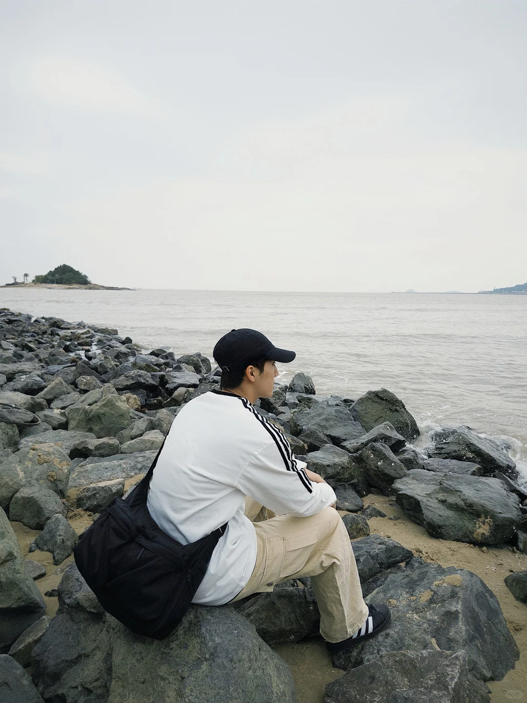 拍出海边活人感照片📷