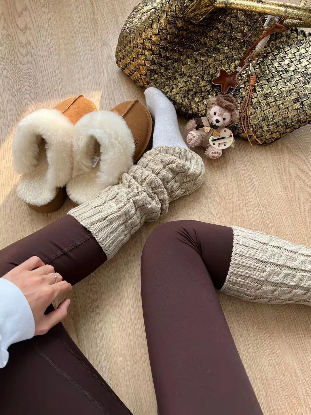 lululemon Fleece 26寸拉绒高腰瑜伽裤