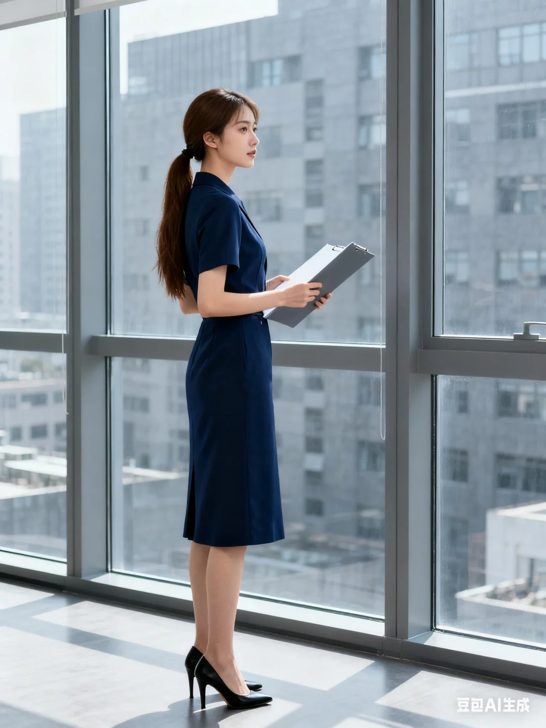 办公室制服也很赞